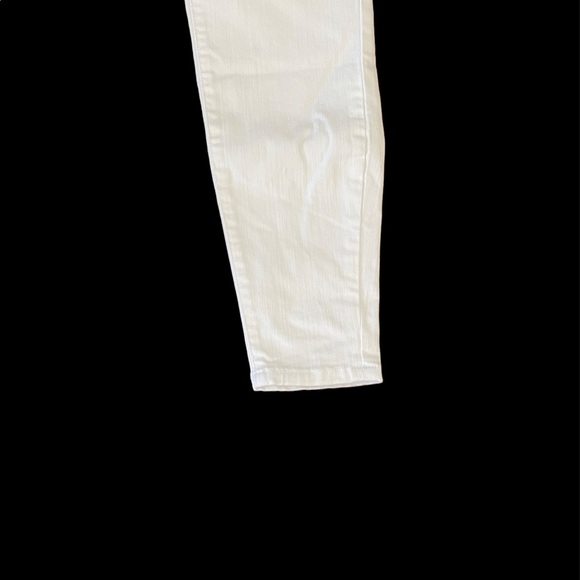 Celebrity Pink White mid rise ankle skinny cotton blend jean pant size 9/29 - Picture 2 of 10